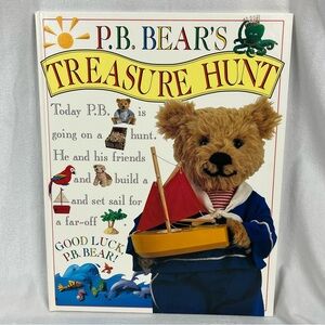 P. B. Bear's Treasure Hunt by Lee Davis (1995, Hardcover) NEW